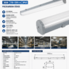 Gökyüzü Panel LEDli Etanj Armatür 36W 110-120V AC IP65 Polikarbon